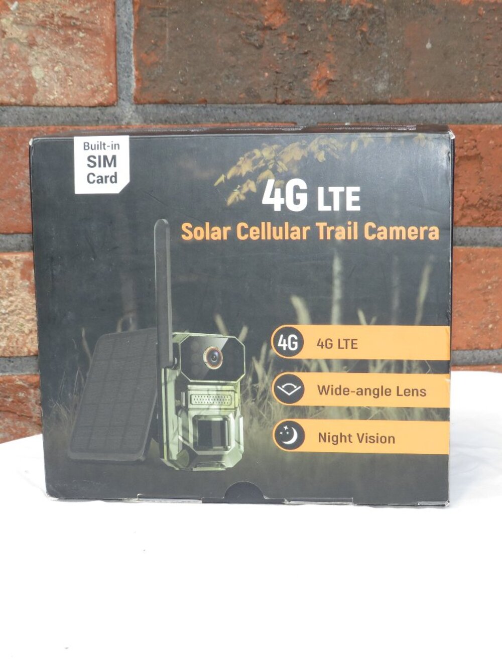 4G LTE Solar Cellular Trail Camera Q82‑4G – Wide‑Angle, Night Vision, Wthrprf